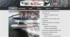 Desktop Screenshot of flyfloatplanes.com